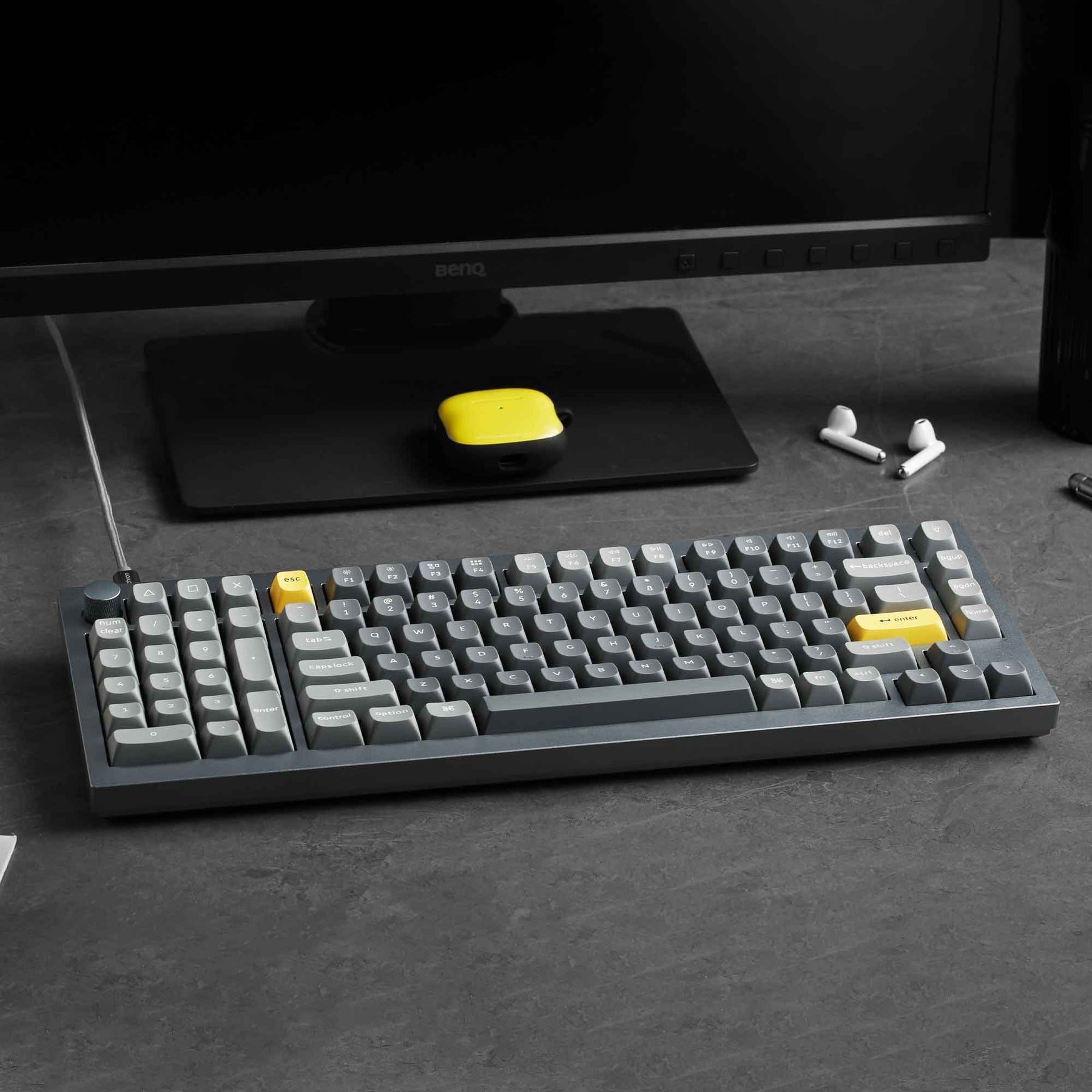 Keychron Q12 QMK Custom Mechanical Keyboard (US ANSI Layout)