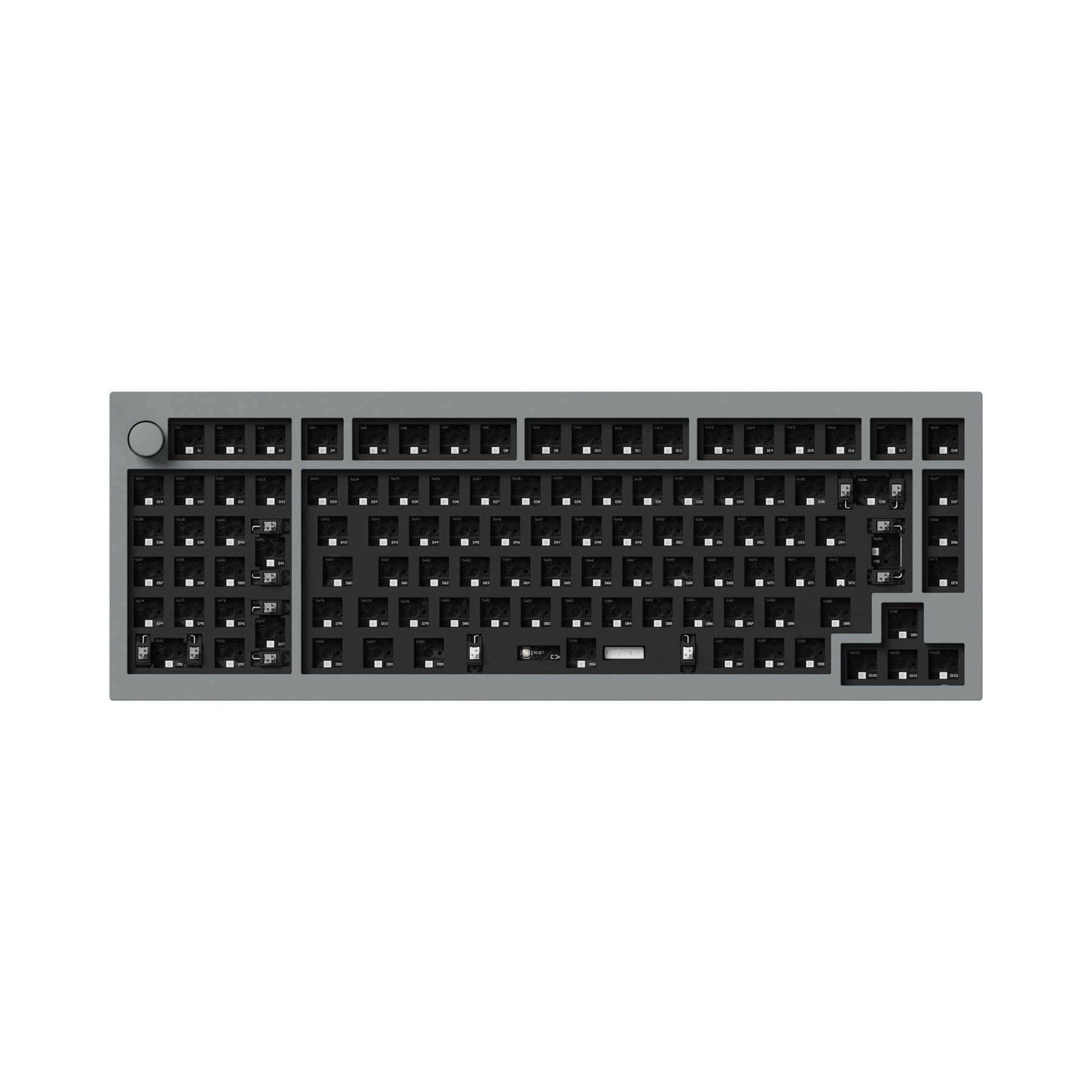 Keychron Q12 QMK Custom Mechanical Keyboard (US ANSI Layout)