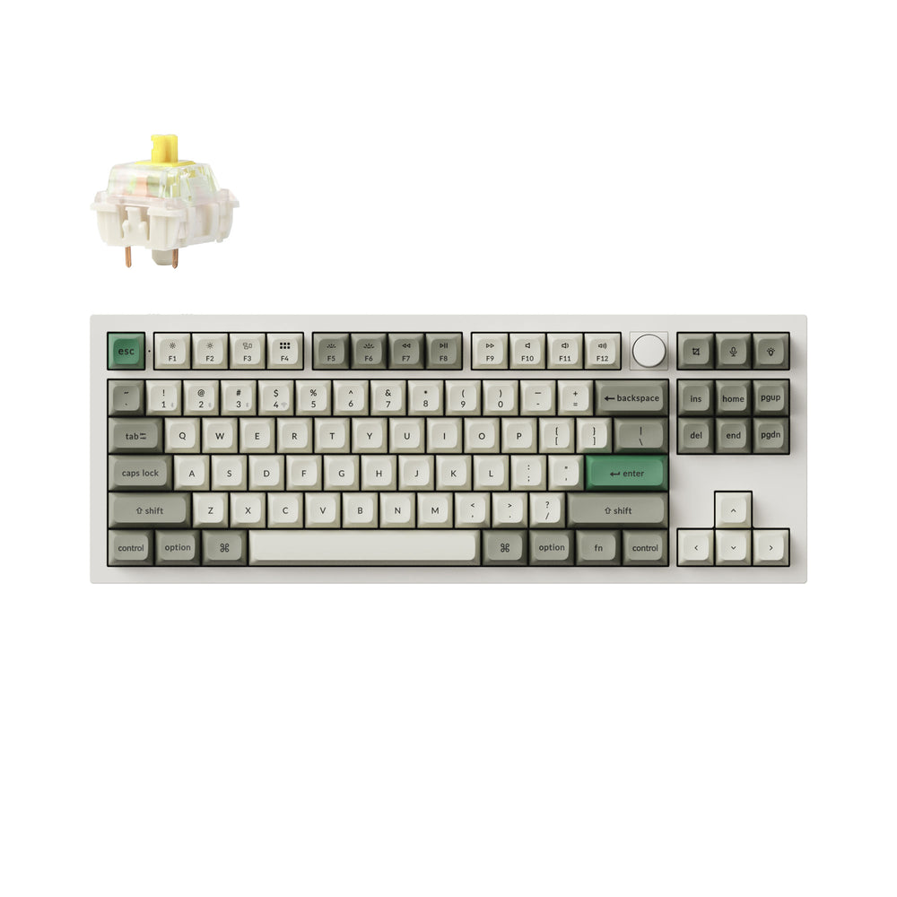 Keychron Q3 Max QMK/VIA Wireless Custom Mechanical Keyboard (US ANSI Layout)