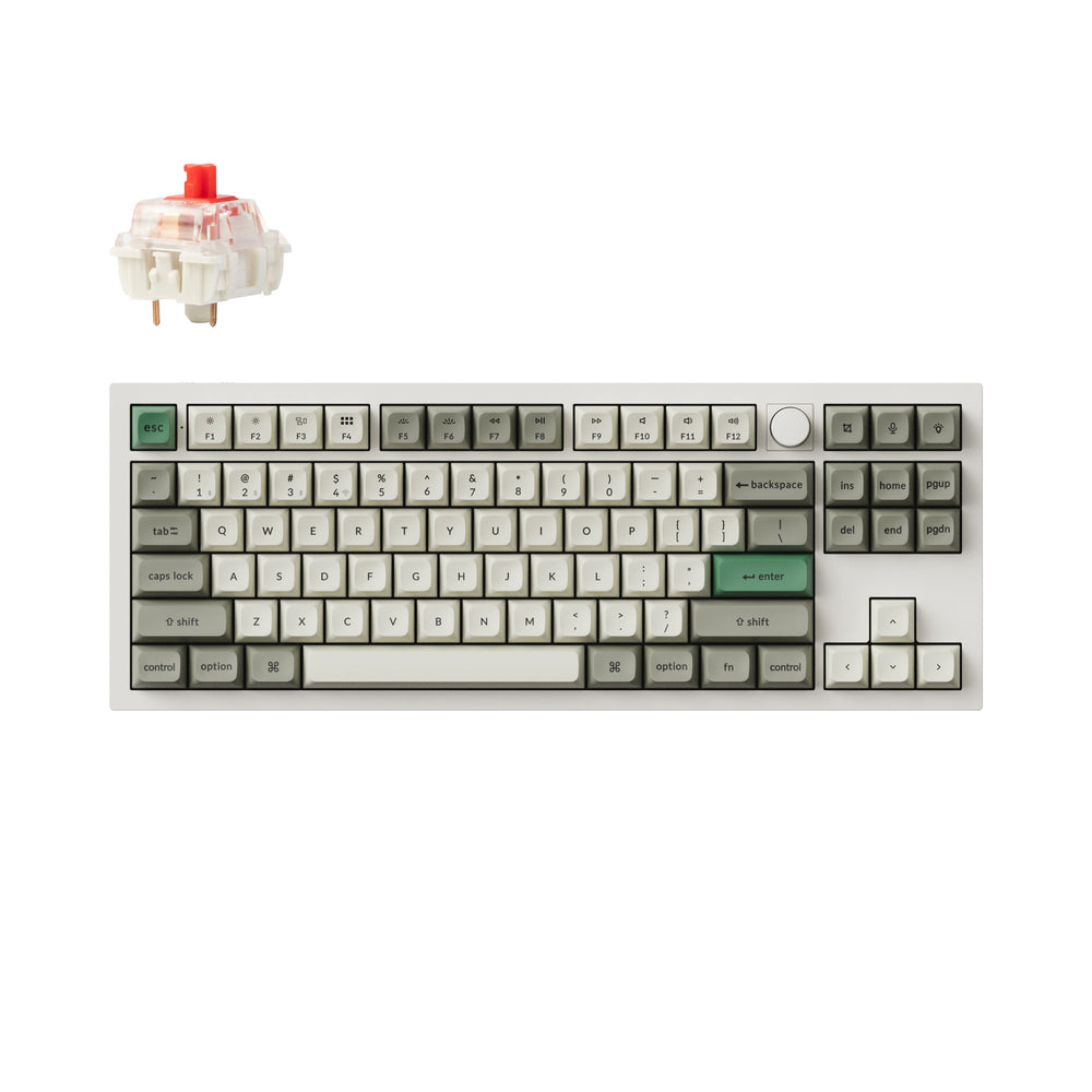 Keychron Q3 Max QMK/VIA Wireless Custom Mechanical Keyboard (US ANSI Layout)