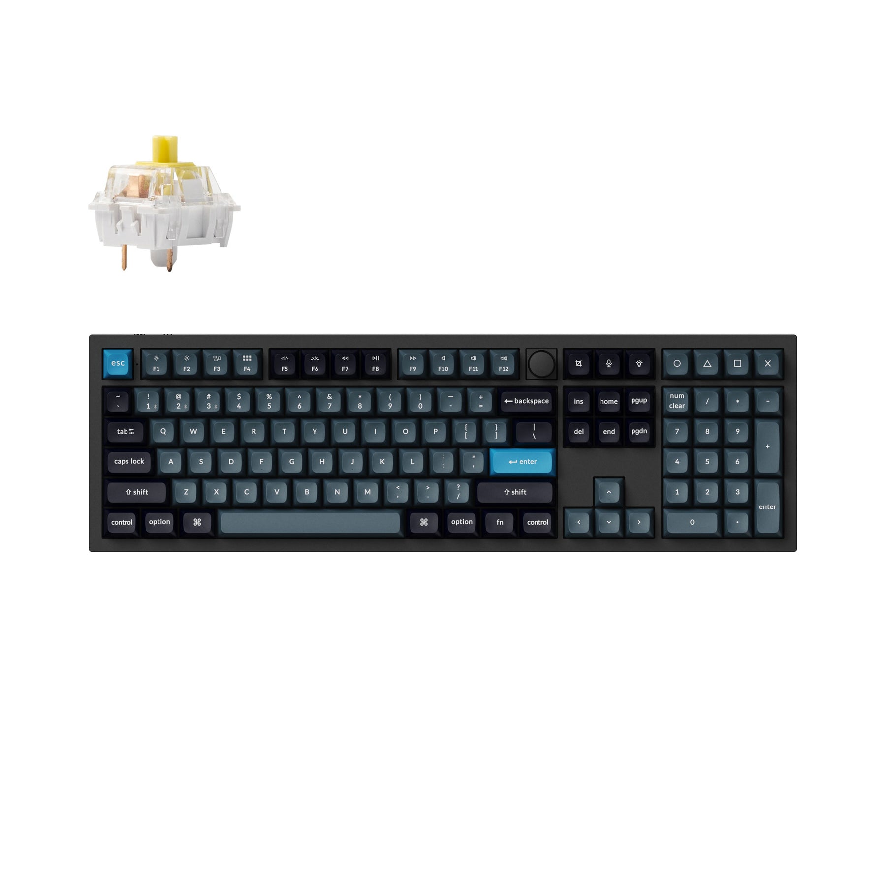 Keychron Q6 Pro QMK/VIA Wireless Custom Mechanical Keyboard (US ANSI Layout)