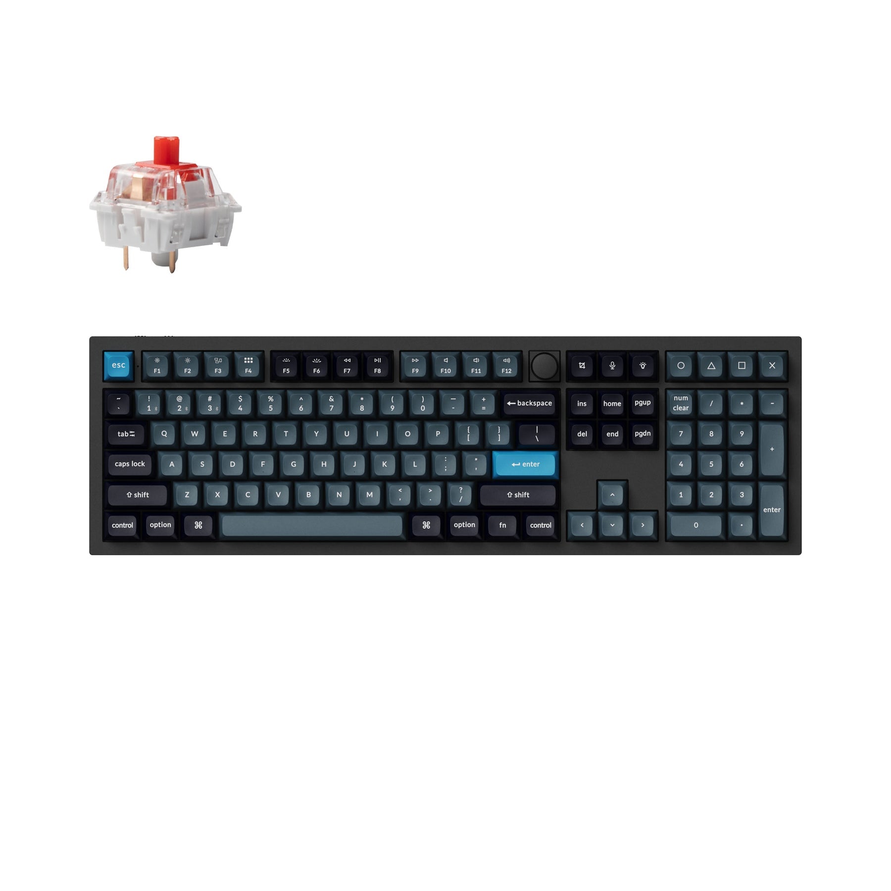 Keychron Q6 Pro QMK/VIA Wireless Custom Mechanical Keyboard (US ANSI Layout)