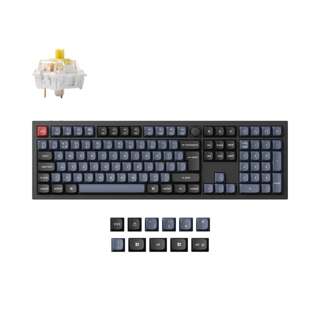 Keychron Q6 Pro QMK/VIA Draadloos Aangepast Mechanisch Toetsenbord ISO Indeling Collectie