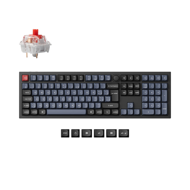 Keychron Q6 Pro QMK/VIA Draadloos Aangepast Mechanisch Toetsenbord ISO Indeling Collectie