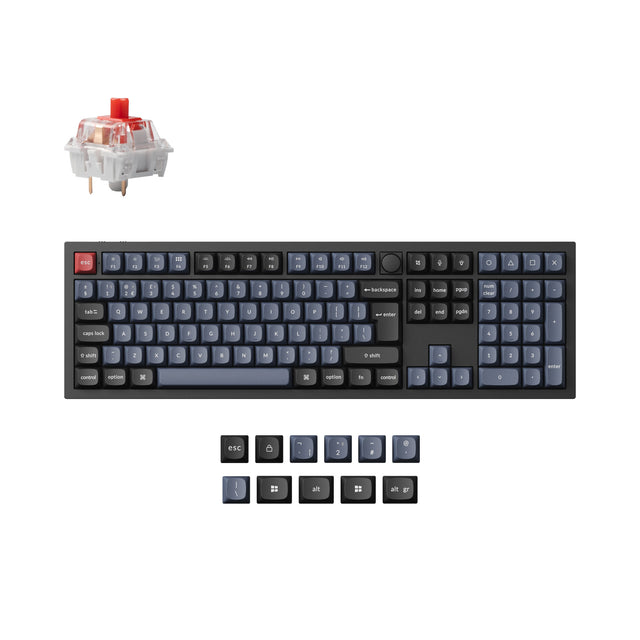 Keychron Q6 Pro QMK/VIA Draadloos Aangepast Mechanisch Toetsenbord ISO Indeling Collectie
