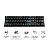 Keychron Q6 Ultra 8K Draadloos Aangepast Mechanisch Toetsenbord (US ANSI-indeling)