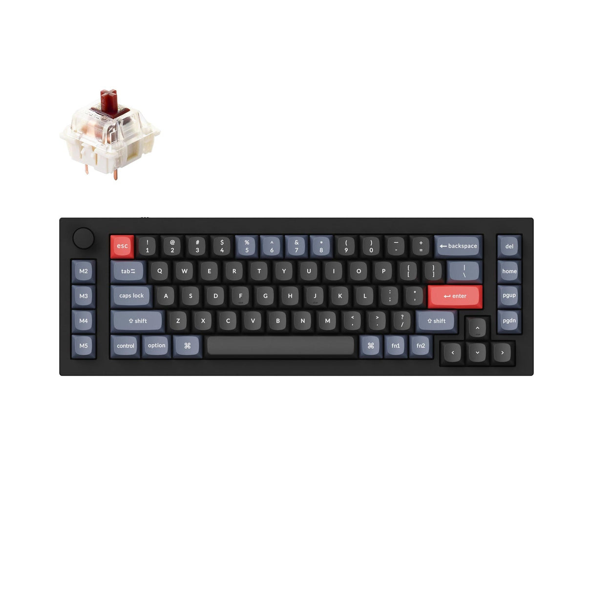Keychron Q65 QMK Custom Mechanical Keyboard  (US ANSI Layout)