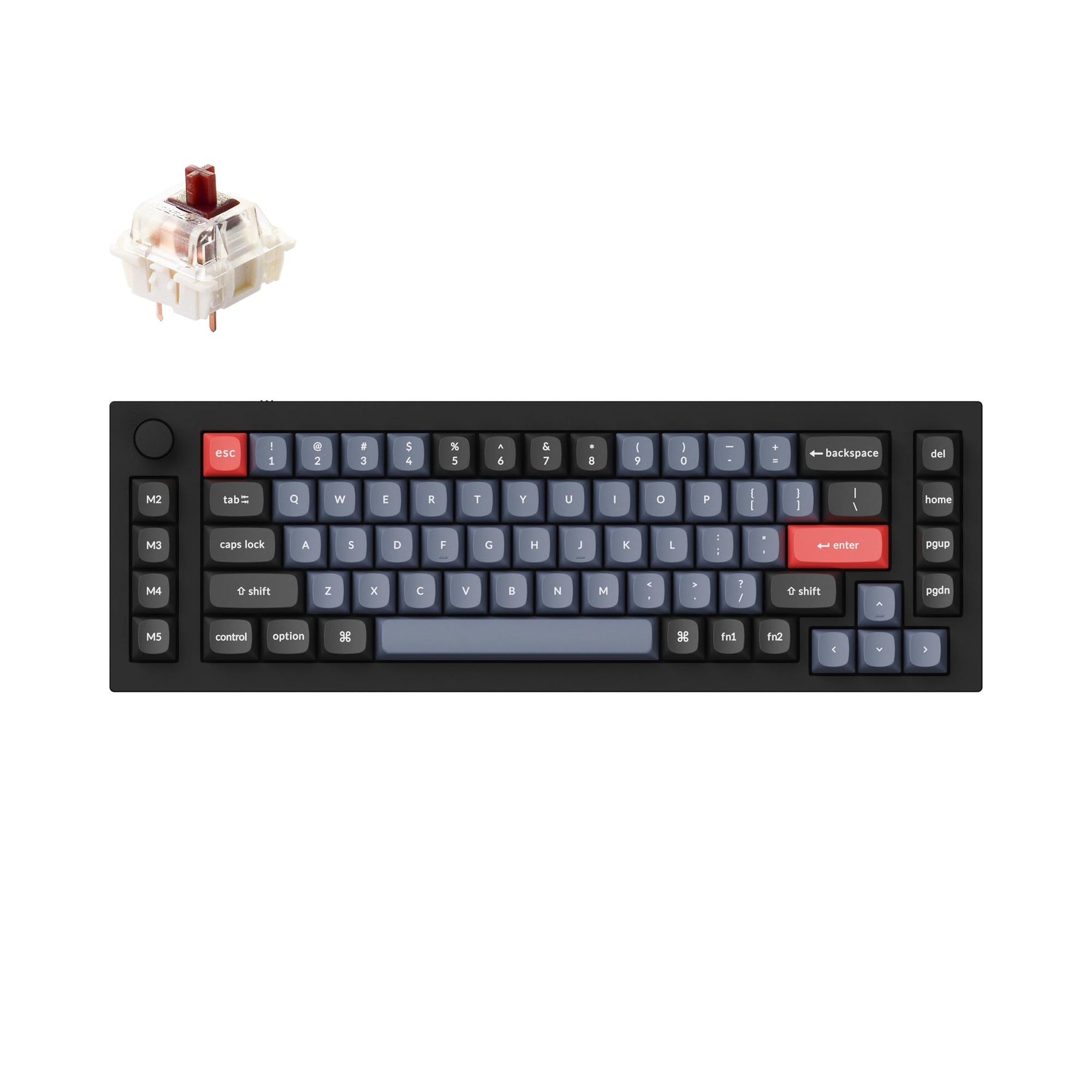 Keychron Q65 QMK Aangepaste Mechanische Toetsenbord (US ANSI Lay-out)