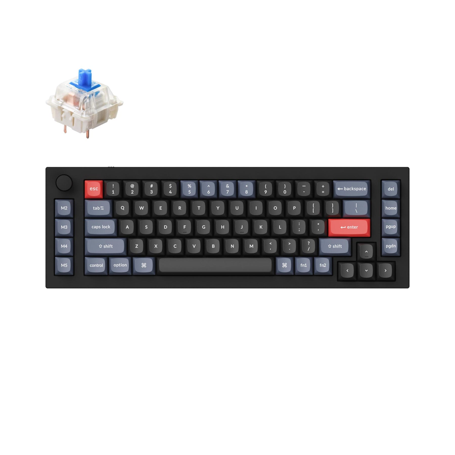 Keychron Q65 QMK Aangepaste Mechanische Toetsenbord (US ANSI Lay-out)