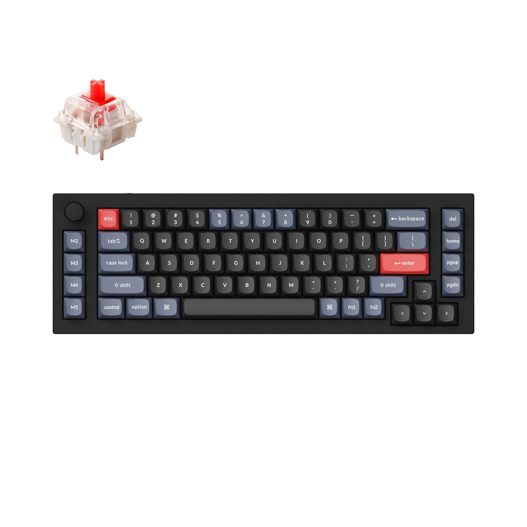 Keychron Q65 QMK Custom Mechanical Keyboard  (US ANSI Layout)