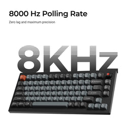 Keychron V1 8K QMK Wired Custom Mechanical Keyboard (US ANSI Layout)