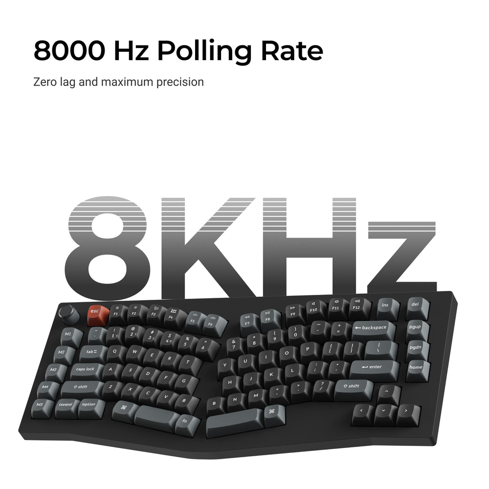 Keychron V10 Ultra 8K Wireless Custom Mechanical Keyboard (US ANSI Layout)