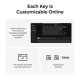 Keychron V3 8K QMK Wired Custom Mechanical Keyboard (US ANSI Layout)