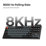 Keychron V3 8K QMK Wired Custom Mechanical Keyboard (US ANSI Layout)