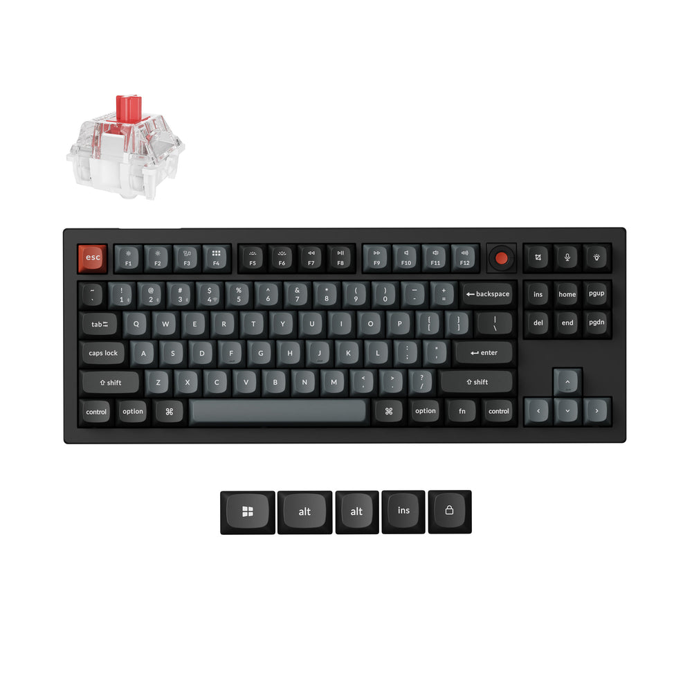 Keychron V3 8K QMK Wired Custom Mechanical Keyboard (US ANSI Layout)