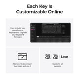 Keychron V5 8K QMK Wired Custom Mechanical Keyboard (US ANSI Layout)