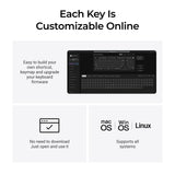 Keychron V5 Ultra 8K Wireless Custom Mechanical Keyboard (US ANSI Layout)