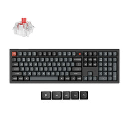 Keychron V6 8K QMK Wired Custom Mechanical Keyboard (US ANSI Layout)