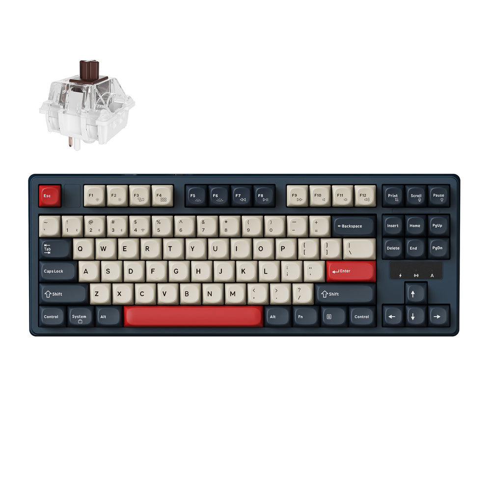 Keychron J4 QMK Wireless Mechanical Keyboard (US ANSI Layout)