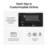 Keychron K2 HE Wireless Magnetic Switch Custom Keyboard (US ANSI Layout)