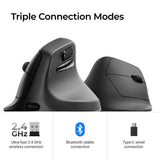 Keychron M5 Wireless Ergonomic Mouse