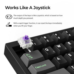 Lemokey P2 HE Wireless Magnetic Switch Custom Gaming Keyboard (US ANSI Layout)
