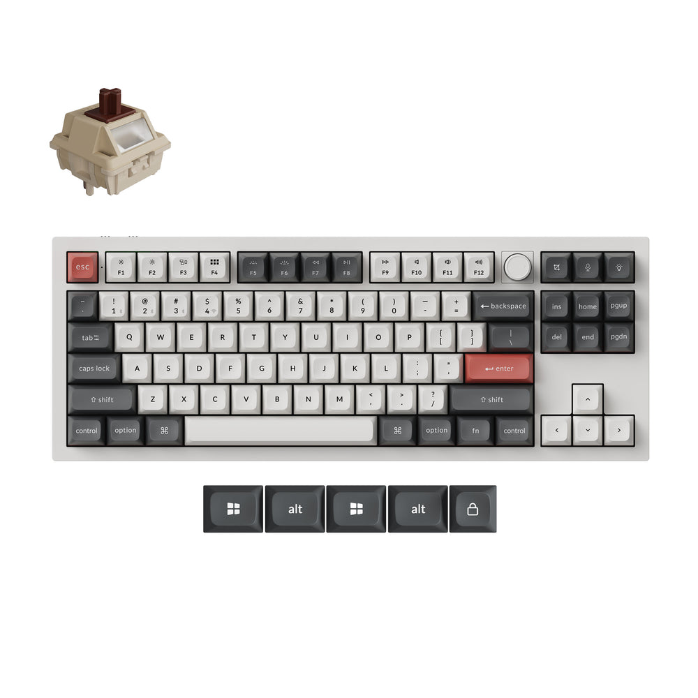 Keychron Q3 Ultra 8K Wireless Custom Mechanical Keyboard(US ANSI Layout)