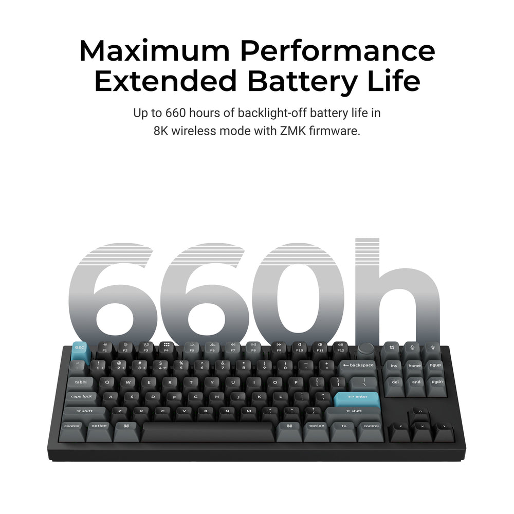 Keychron Q3 Ultra 8K Wireless Custom Mechanical Keyboard(US ANSI Layout)