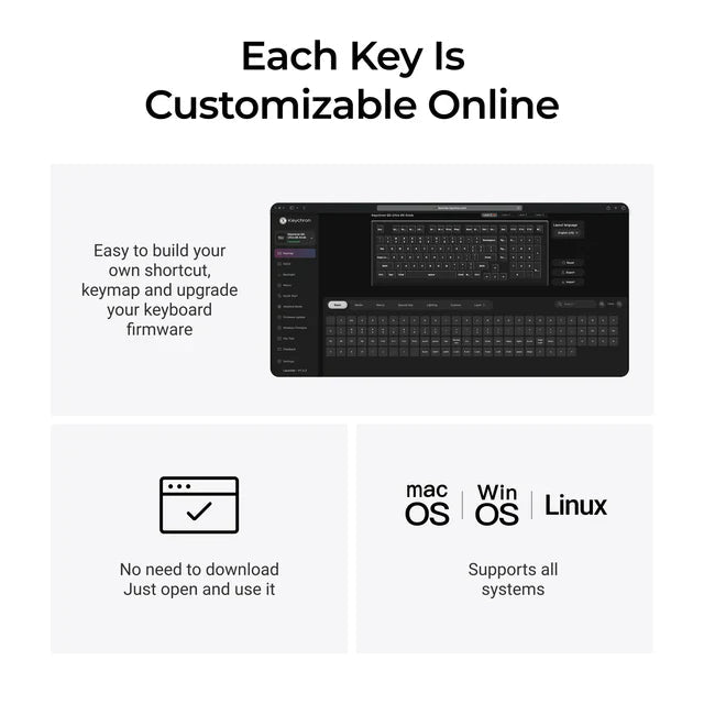 Keychron Q5 Ultra 8K Wireless Custom Mechanical ISO Layout Keyboard