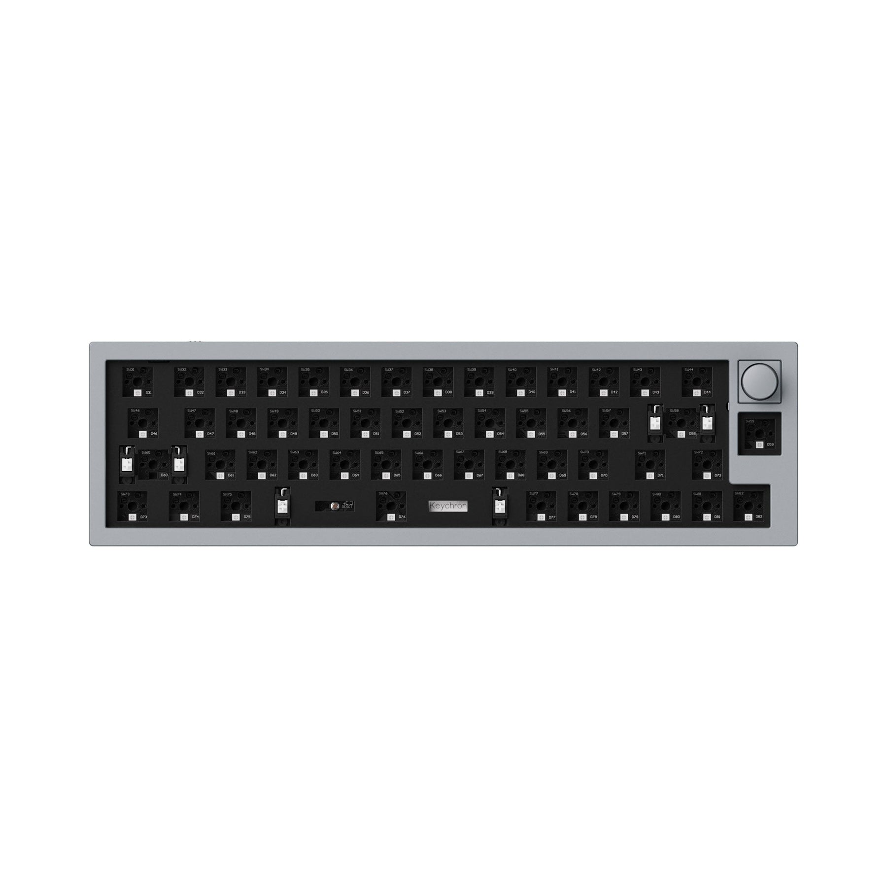 Keychron Q9 QMK Custom Mechanical Keyboard (US ANSI Layout)