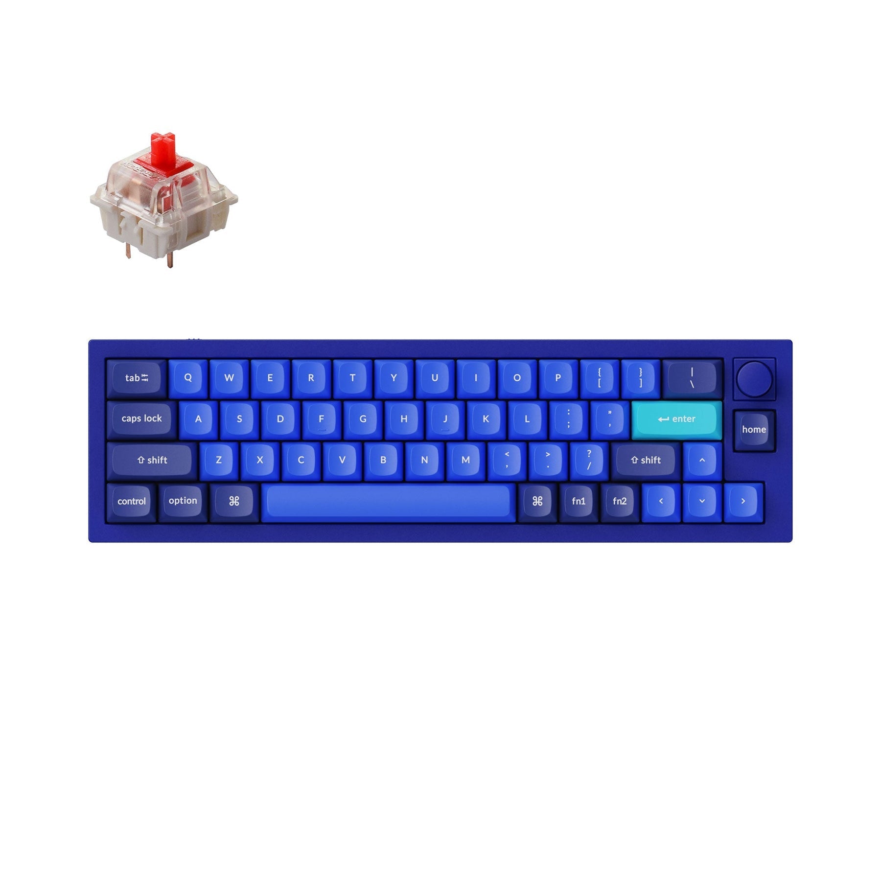 Keychron Q9 QMK Custom Mechanical Keyboard (US ANSI Layout)