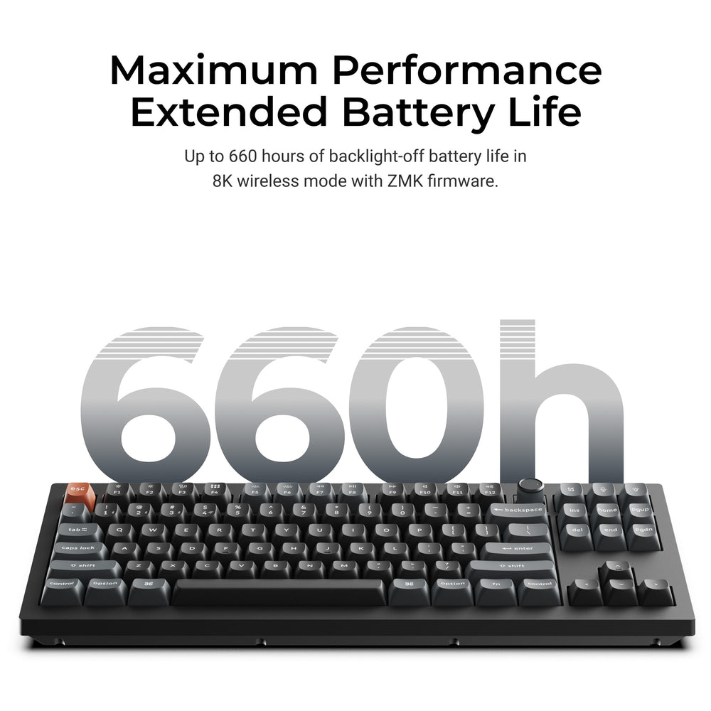 Keychron V3 Ultra 8K Wireless Custom Mechanical Keyboard (US ANSI Layout)