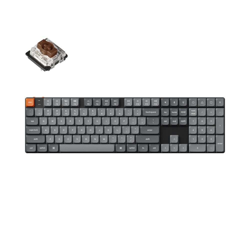 Keychron K5 Max QMK/VIA Wireless Custom Mechanical Keyboard (US ANSI Layout)